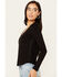 Image #2 - Idyllwind Women's Thelma Long Sleeve Honky Tonk Top, Black, hi-res