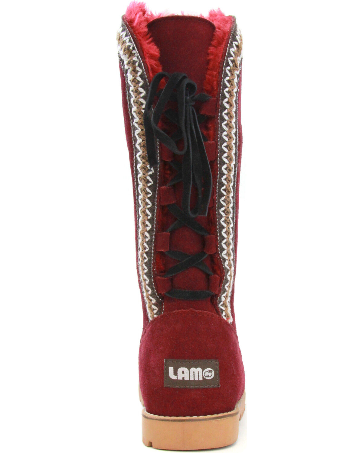 maroon winter boots