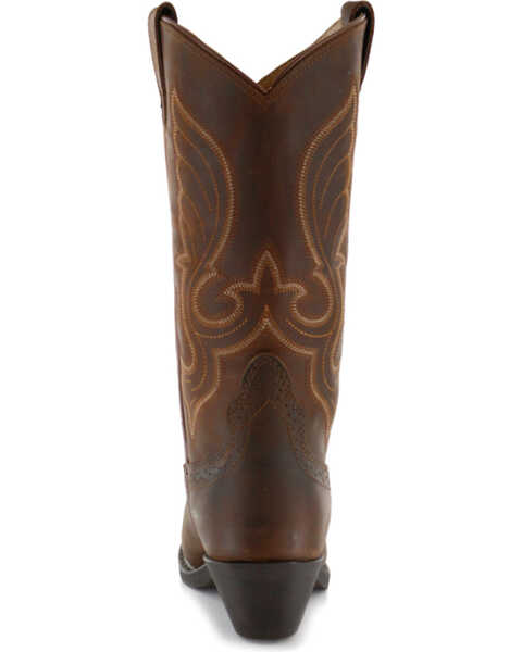 Image #13 - Shyanne Women's Donna Embroidered Leather Western Boots - Medium Toe, Brown, hi-res