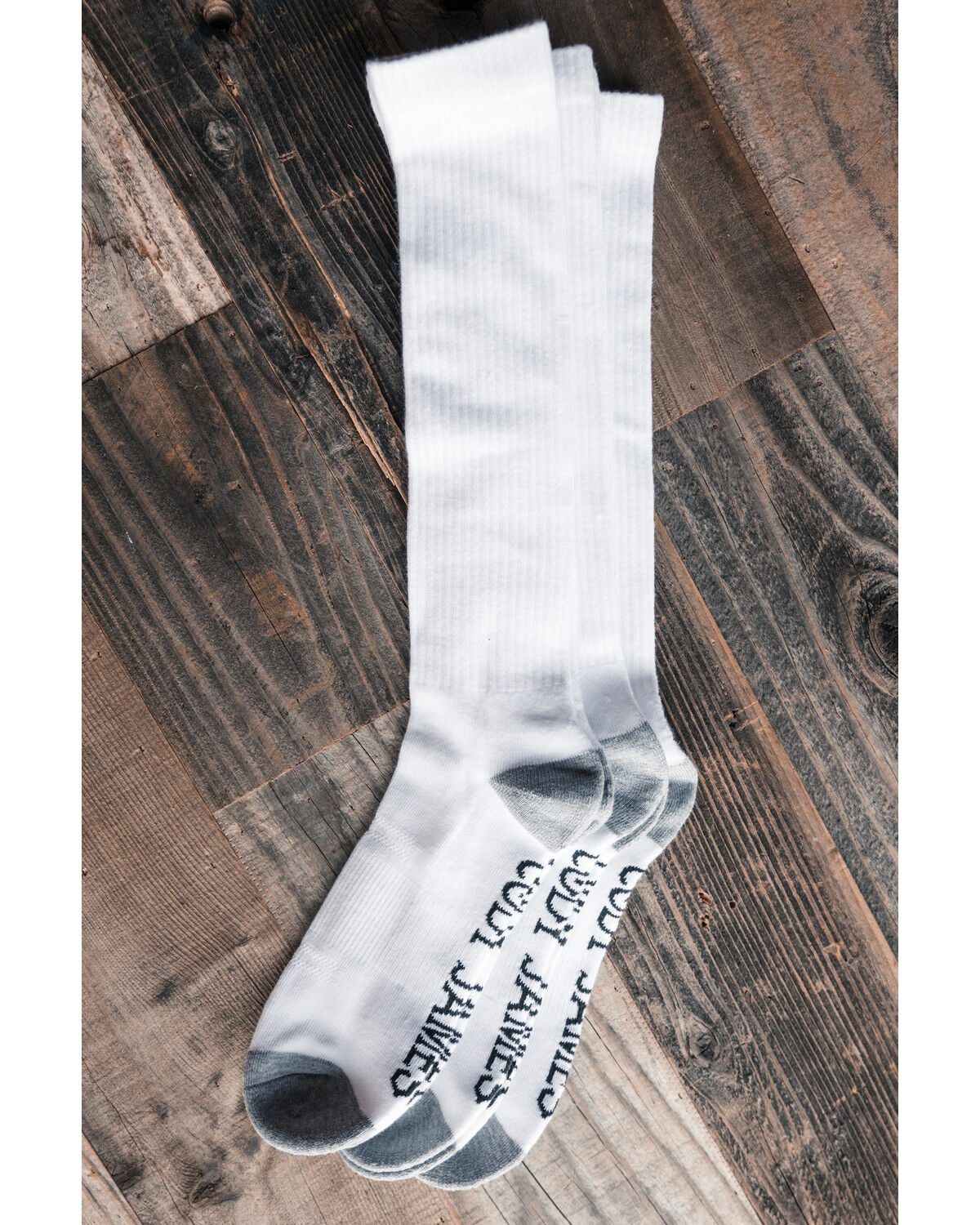 Image #1 - Cody James Men's Over The Calf Socks - 3 Pack, White, hi-res
