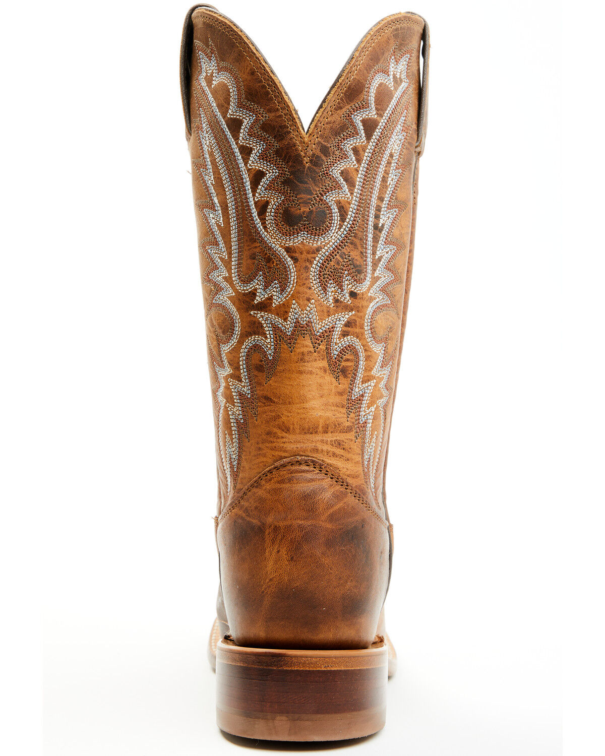 Image #5 - Justin Women's Peyton Western Boots - Broad Square Toe, Brown, hi-res