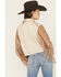 Image #4 - Blue B Women's Fringe Whip Stitch Faux Leather Moto Jacket, Taupe, hi-res