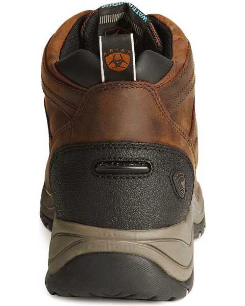 Image #8 - Ariat Men's Terrain H2O 5" Waterproof Work Boots - Round Toe, Copper, hi-res