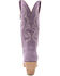 Image #5 - Ferrini Women's Quinn Roughout Western Boots - Round Toe, Light Purple, hi-res