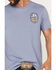 Image #3 - Panhandle Slim Men's Climb A Cactus Short Sleeve Graphic T-Shirt, Indigo, hi-res
