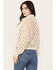 Image #4 - Cleo + Wolf Women's Cropped Boxy Cardigan, Sand, hi-res