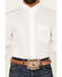 Image #3 - Wrangler X Cody Johnson Men's Solid Long Sleeve Button-Down Western Shirt, White, hi-res