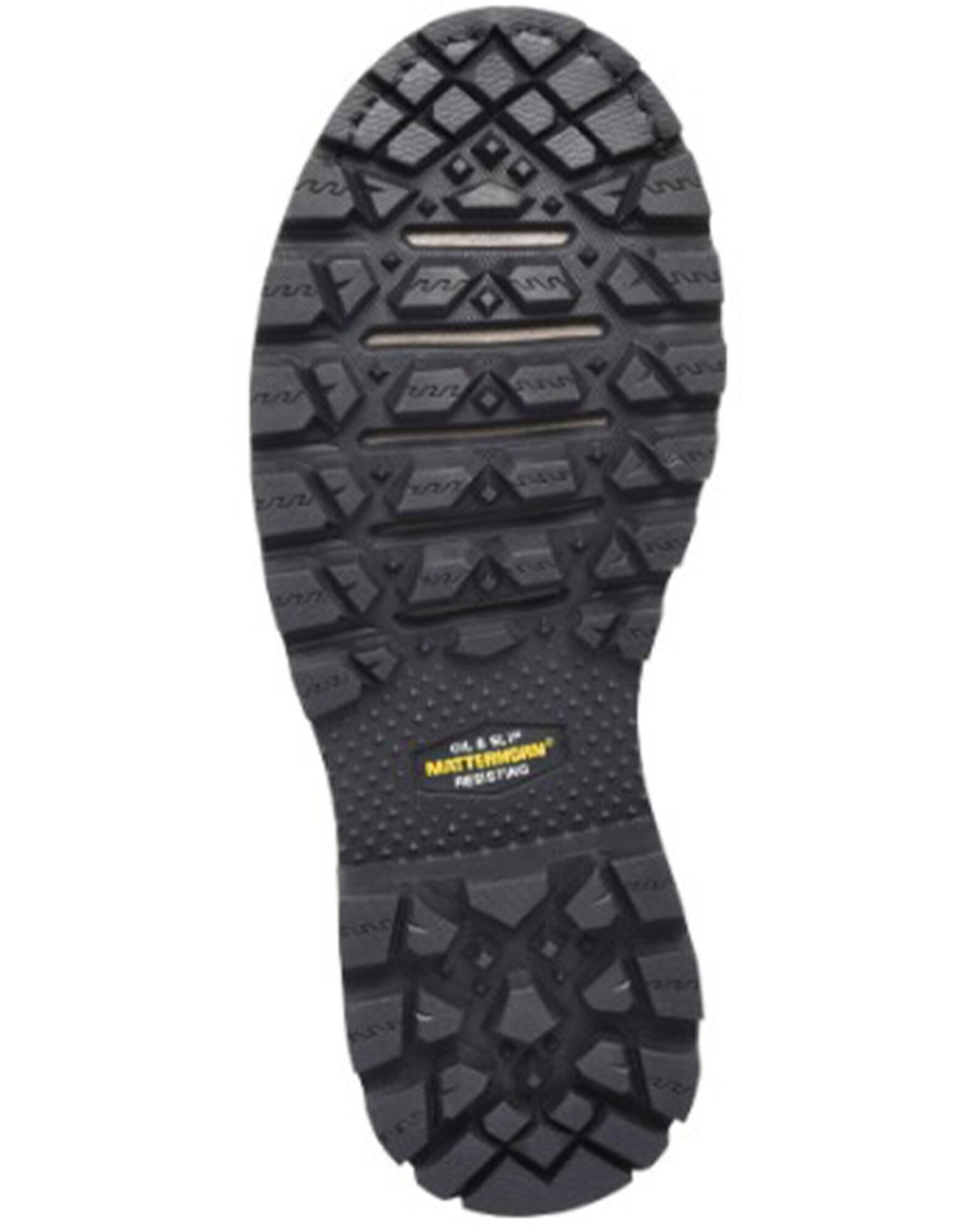 Image #6 - Double H Men's Matterhorn 6" I-Beam Int. Met Guard Waterproof Work Boots - Composite Toe, Brown, hi-res