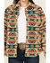 Image #3 - Outback Trading Co Women's Daphne Southwestern Snap Shacket, Cream, hi-res