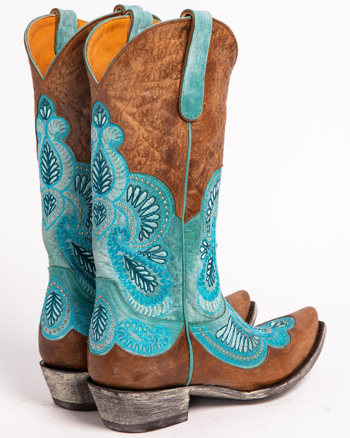 embroidered cowboy boots