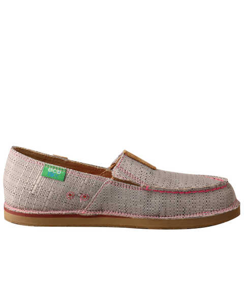Image #2 - Twisted X Women's Tough Enough To Wear Pink Loafers - Moc Toe, Dark Grey, hi-res