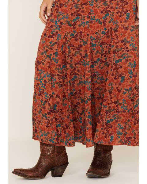 Image #3 - Idyllwind Women's Hallows Breeze Maxi Skirt, Pecan, hi-res