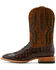 Image #2 - Ariat Men's Drifter Exotic Ostrich Western Boots - Broad Square Toe, Brown, hi-res