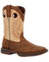 Image #1 - Durango Men's Rebel Performance Western Boots - Broad Square Toe , Tan, hi-res
