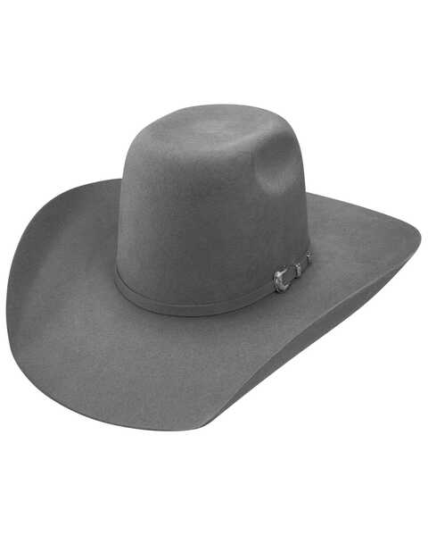 Resistol Kids' Pay Window Jr. Felt Cowboy Hat, Grey, hi-res