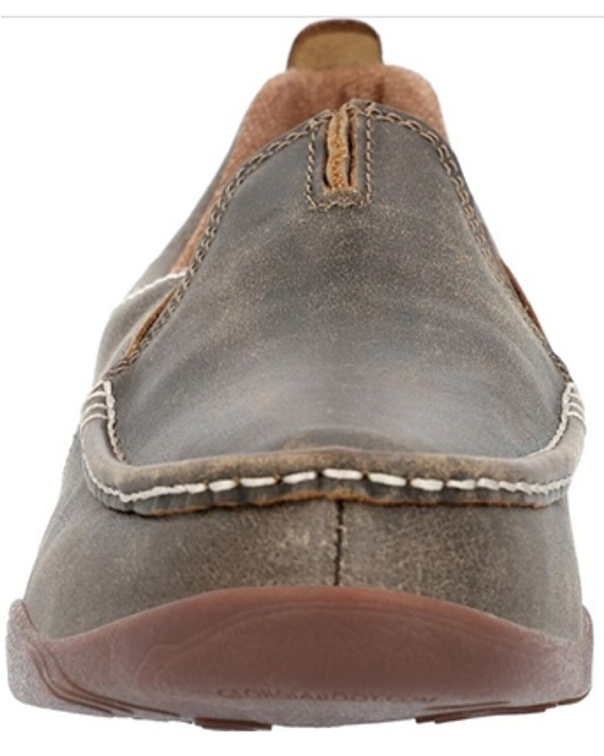 Image #4 - Georgia Boot Men's Cedar Falls Slip-On Shoe - Moc Toe, Brown, hi-res