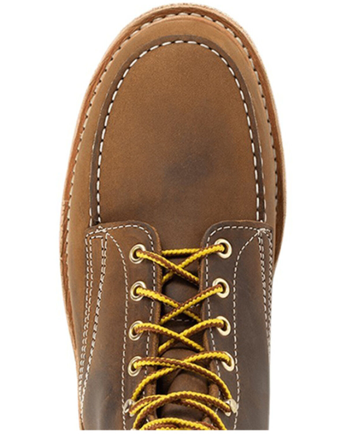 Image #4 - Whites Boots Men's 6" Perry Lace-Up Work Boots - Moc Toe, , hi-res
