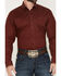 Image #3 - Cinch Men's Polka Dot Print Long Sleeve Button-Down Stretch Western Shirt, Burgundy, hi-res