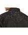 Image #4 - Scully Men's Floral Embroidered Retro Long Sleeve Snap Western Shirt, Jet Black, hi-res