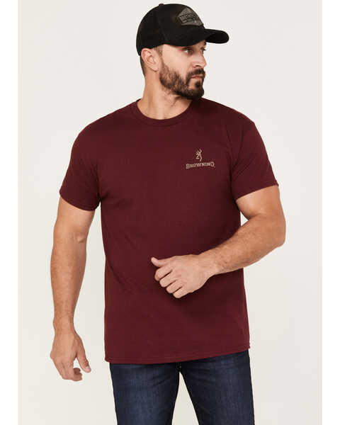 Image #2 - Browning Men's Realtree Edge Flag Graphic Short Sleeve T-Shirt, , hi-res