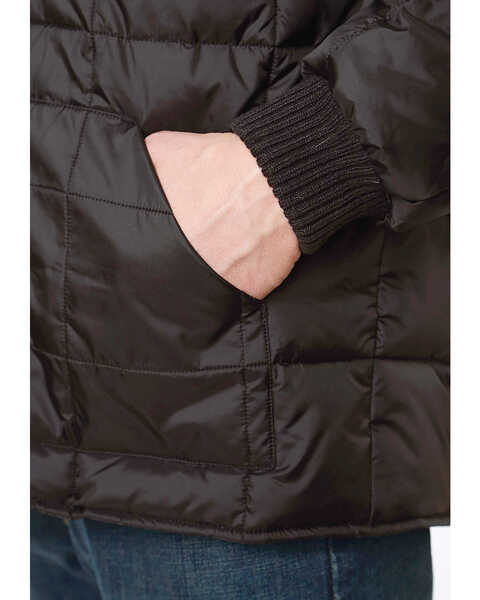 Image #2 - Roper Men's Rangegear Insulated Jacket, Black, hi-res