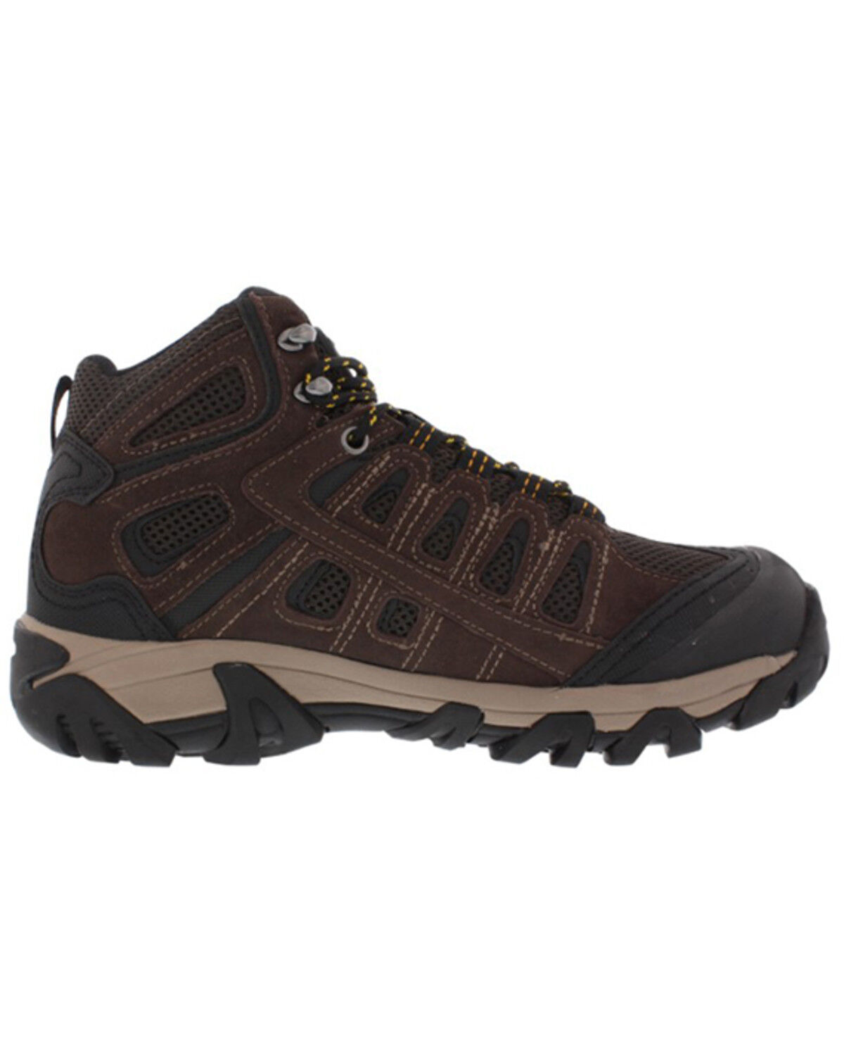Image #2 - Pacific Mountain Men's Blackburn Mid Lace-Up Waterproof Hiking Boots, Chocolate, hi-res