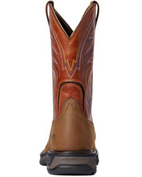 Image #3 - Ariat Men's WorkHog® XT Cottonwood Western Work Boots - Soft Toe, Brown, hi-res