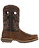 Durango Men's Rebel Chocolate Western Boots - Square Toe, Chestnut, hi-res