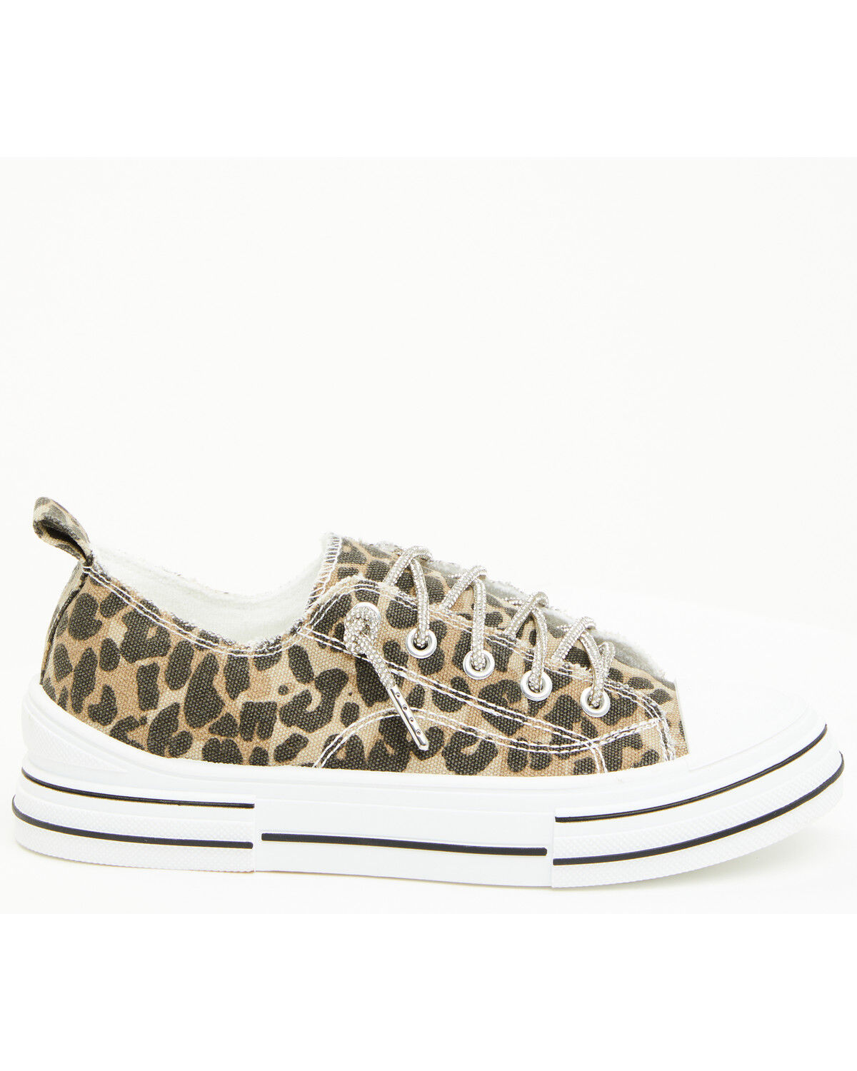 Image #2 - Very G Women's Aman Leopard Casual Sneakers, Tan, hi-res