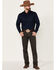 Image #1 - Cody James Men's Appaloosa Gray Wash Slim Straight Stretch Denim Jeans, Grey, hi-res