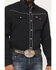 Image #3 - Kimes Ranch Men's Laneboro Solid Long Sleeve Snap Performance Western Shirt, Black, hi-res