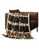 Image #1 - HiEnd Accents Yosemite Campfire Sherpa Throw, Black, hi-res