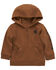Image #1 - Carhartt Infant Boys' Logo Midweight Half Zip Hooded Pullover, Brown, hi-res
