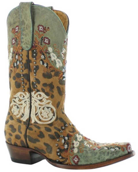 Old Gringo Women's Carrol Western Boots - Snip Toe, Honey, hi-res