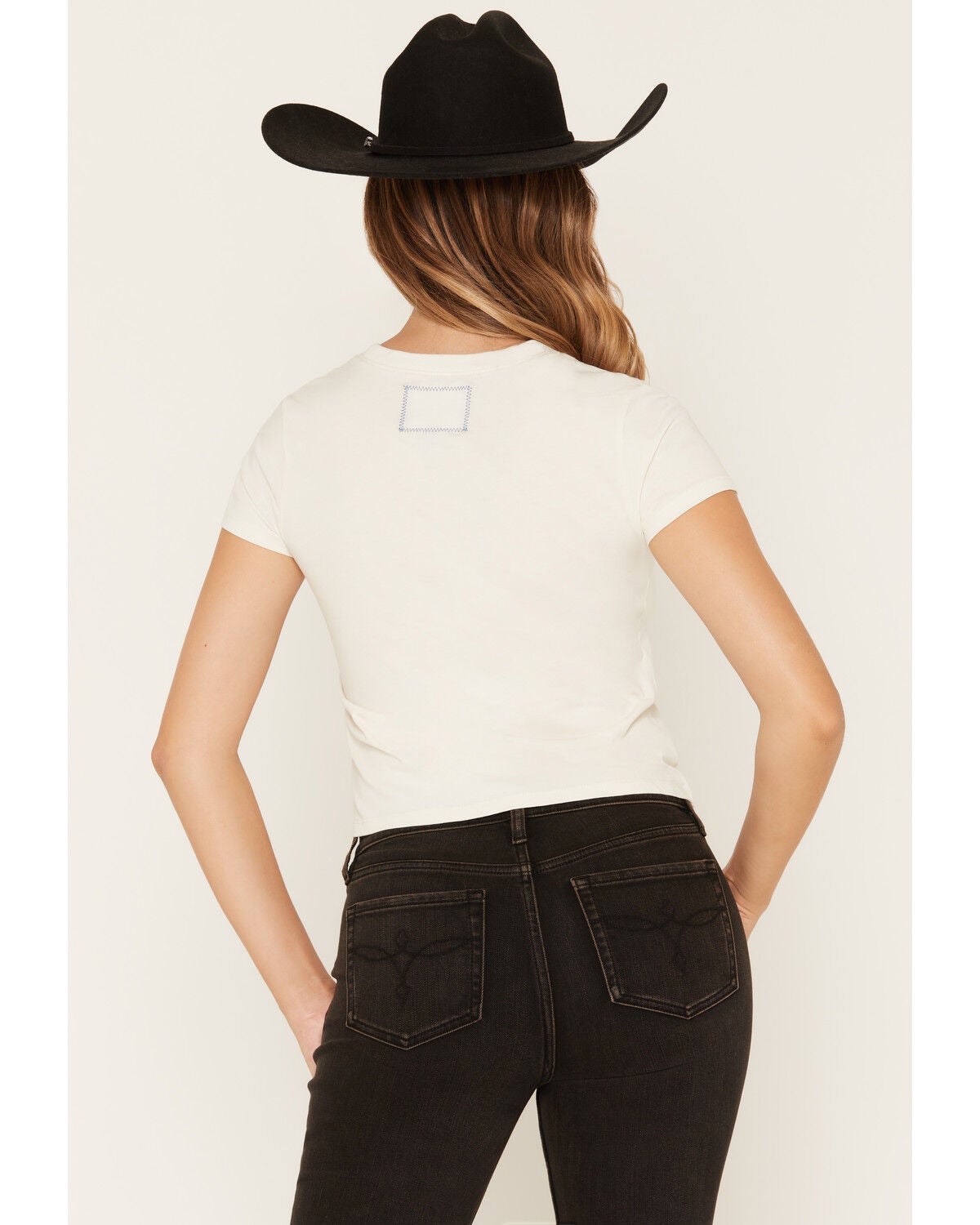 Image #4 - Blue Life Women's Vegas Lucky Short Sleeve Graphic Tee, White, hi-res