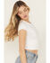 Image #2 - Free People Women's Protagonist Tee, White, hi-res