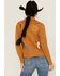 Image #4 - Pendleton Women's Conversational Print Embroidered Cardigan, Brown, hi-res