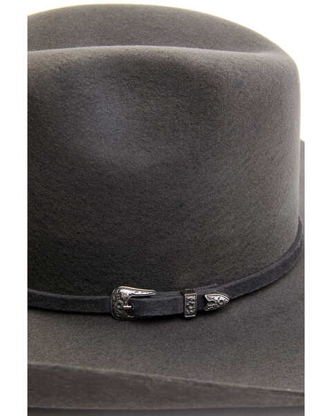 Image #2 - Cody James Top Hand 3X Felt Cowboy Hat , Grey, hi-res