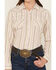 Image #3 - Ariat Women's Alyssa Wallpaper Print Long Sleeve Snap Western Shirt, Multi, hi-res