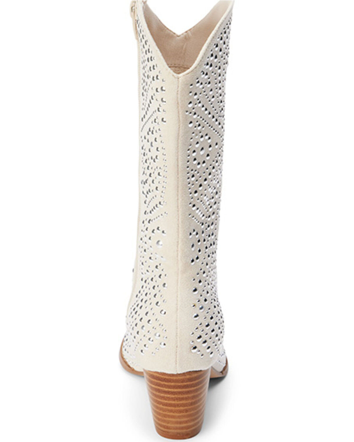 Image #5 - Matisse Women's Twain Studded Western Boots - Round Toe, Natural, hi-res