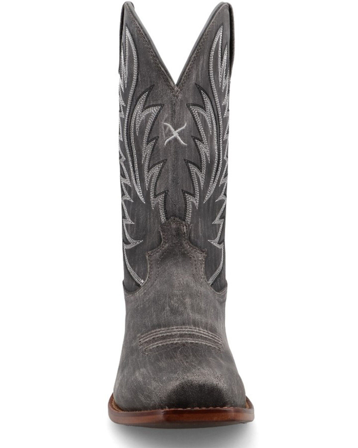 Image #4 - Twisted X Men's 12" Tech X™ Western Boots - Snip Toe, Charcoal, hi-res