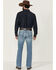 Image #3 - Ariat Men's M7 Dixon Light Wash Slim Straight Stretch Denim Jeans, Light Wash, hi-res