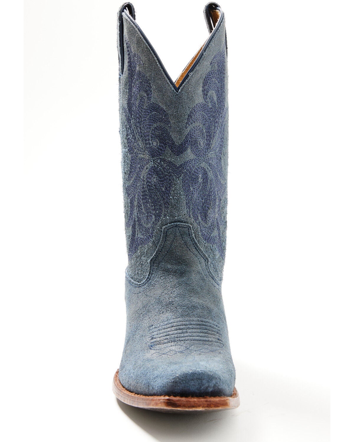 Image #4 - Moonshine Spirit&reg; Men's Gunsmoke Western Boots - Square Toe, Blue, hi-res