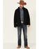 Image #2 - Cody James Core Men's Steamboat Zip-Front Softshell Jacket, Black, hi-res