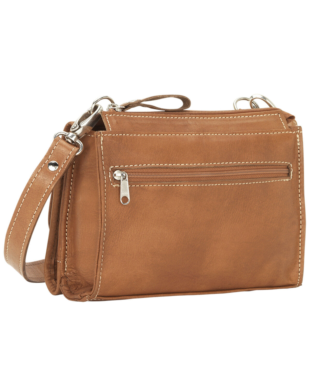 Image #2 - American West Harvest Moon Crossbody Bag, Brown, hi-res