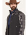Image #2 - Hooey Men's Jackson Southwestern Color Block Softshell Jacket, Black, hi-res