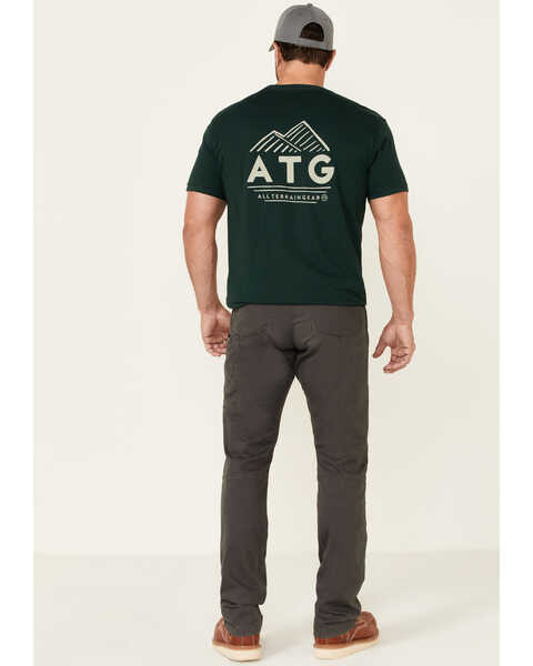 Image #2 - ATG™ by Wrangler Men's All-Terrain Reinforced Utility Pants , Grey, hi-res