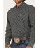 Image #3 - Cowboy Hardware Men's Wild Gem Geo Print Long Sleeve Button Down Western Shirt, Black, hi-res
