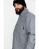 Image #4 - Ariat Men's FR Solid Durastretch Long Sleeve Work Shirt - Tall, Navy, hi-res