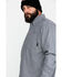Image #4 - Ariat Men's FR Solid Durastretch Long Sleeve Work Shirt - Tall , Navy, hi-res